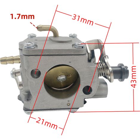 Carburateur H395 für tronçonneuse 95XP 501355101, 03280410 909-226 (1/5)
