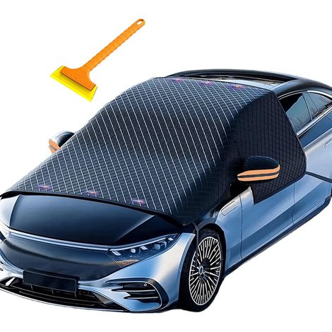 Winter Car Windshield Cover 253 x 117 cm Thick Oxford Cloth Frost Rain Sun Protection Cover (1/5)