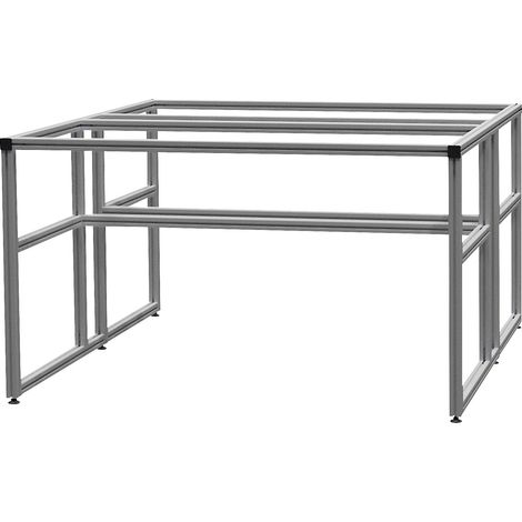 bedrunka hirth, Établi en aluminium workalu®, châssis de base (1/5)