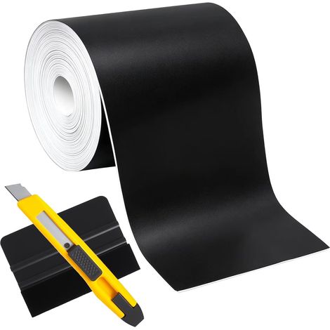 Film autocollant pour fenêtre de voiture 7 cm x 9 m avec outils auxiliaires (1/5)