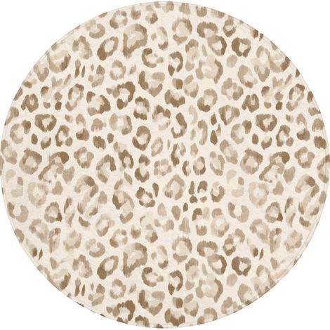 TAPPETINO DA BAGNO Leopardo - Classico - Beige 70x70 cm