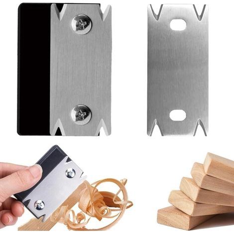 Coupe-Bordure Manuel Portable pour Bois avec Lame de Rechange Outil de Placage de Chant pour PVC ABS (1/4)