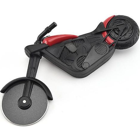 rouleau Pizza Moto Rouge 1 Pice, Coupe-pizza, Rouleau Pizza, Coupe-pizza, Rouleau Pizza En Acier Inoxydable Et Plastique, Cadeau Cratif De Dcor (1/5)