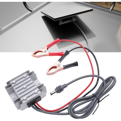 Convertisseur de puissance 12V/24V vers 30V 3,5A, convertisseur élévateur Starlink Mini, alimentation avec pinces crocodiles (1/5)