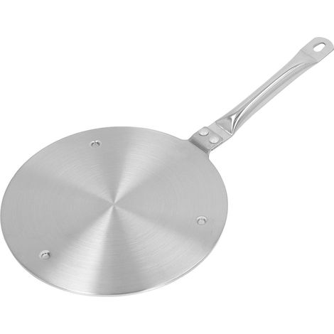 Plaque de diffusion de chaleur pour induction avec poignée, adaptateur pour plaque de cuisson à induction, convertisseur de chaleur type 22 (21,5 cm / 8,5 po). (1/5)