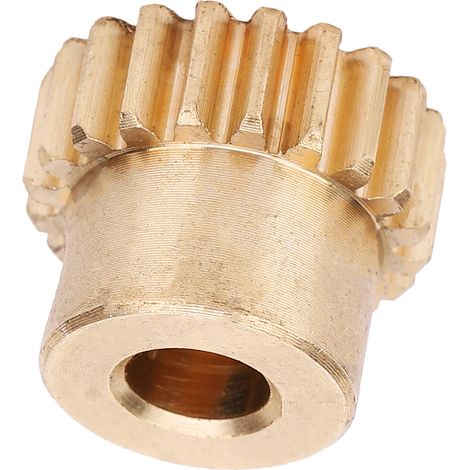 4304‑0006‑0020 Messingzahnrad, 20 Zähne, 6 mm Rundloch, Modul 0,8, Teile für Industrieroboter (1/5)