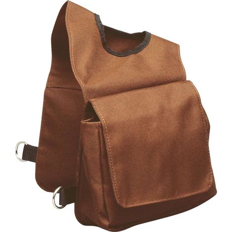 Taglia unica, nero: Sacoche avant imperméable pour selle western