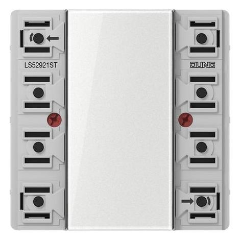 JUNG LS52921ST KNX MODULE DE CAPTEUR TACTILE UNIVERSEL 2 VOIES F 50 SERIE LS