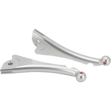 Maneta de embrague y freno modificada para motocicleta Vespa GT 200 GTS 250 300 2017-2021. Piezas de motocicleta color plata. (1/5)