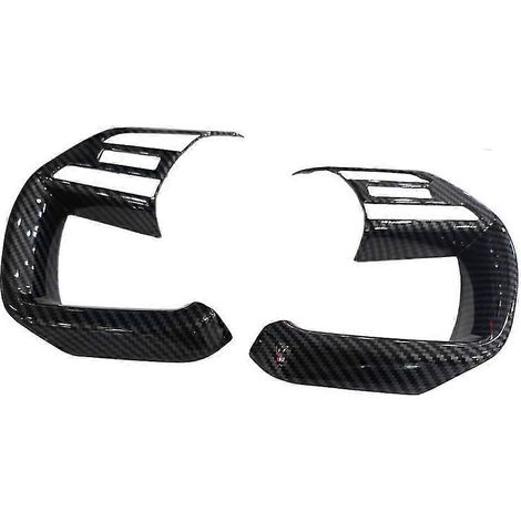 Autocollant décoratif pour boutons de volant de voiture 2021-2022, fibre de carbone-AquaForge (1/3)