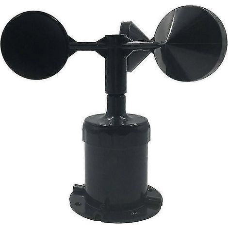 Capteur de vitesse du vent RS485 et transmetteur de vitesse du vent à trois coupelles spécialement conçus pour les instruments météorologiques. (1/5)