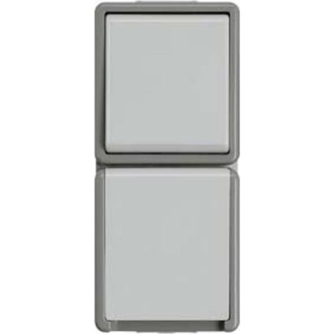 Siemens Interruttore Presa schuko Delta Grigio 5TA4816 1 pz.