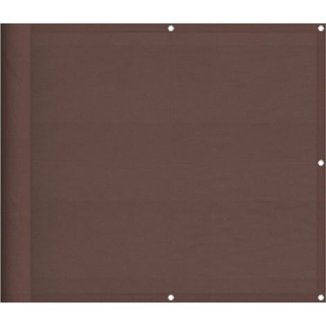 Écran de balcon marron 90x800 100% polyester oxford (1/5)