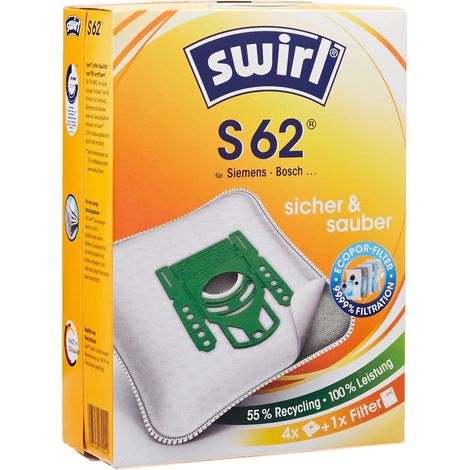 Swirl S62 AirSpace Sacchetto aspirapolvere 4 pz. (1/5)