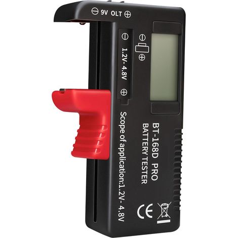 ANENG BT-168 PRO Testeur de pile écran numérique LCD vérificateur de batterie outil diagnostic capacité universel D C AAA AA pile bouton (1/2)