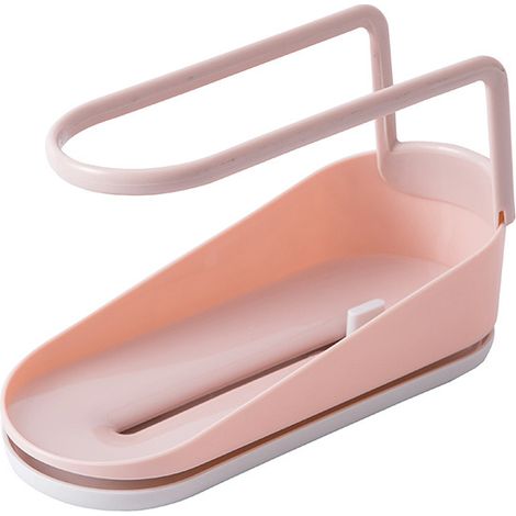 Organisateur d'évier de cuisine Organisateur de savon de cuisine(rose) (1/5)