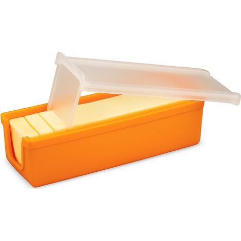 Boîte à beurre hermétique rectangulaire avec couvercle, récipient de conservation du beurre, rangement pratique pour cuisine et réfrigérateur (1/4)