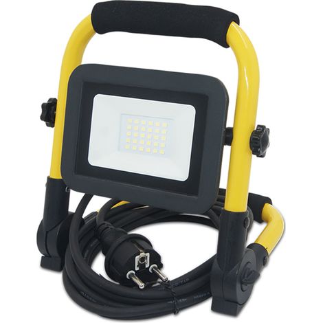 Projecteur LED portatif sur pied 50W 4200lm IP65 (1/3)