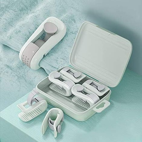 6er-Pack Bettbezugclips, 6er-Pack Bettbezugclips, stiftlos und N