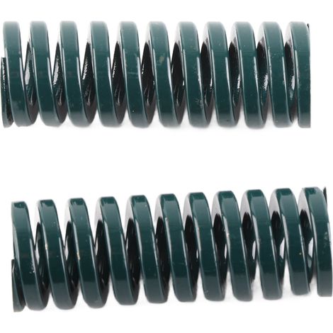 2 pièces OD 25 mm ID 12,5 mm Moule à charge lourde Vert ressort (TH2570 mm) (1/5)