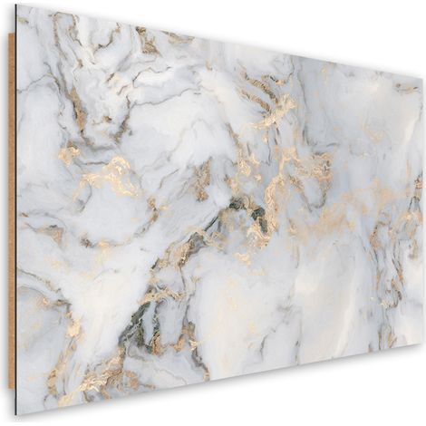 Quadro deco panel, Astrazione della trama in marmo - 120x80
