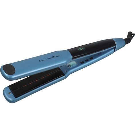 Plancha de pelo profesional de cerámica e infrarrojos JATA JBPP5570. Estructura Aldany. Hasta 230 °C. Placas grandes de 110 x 36 (1/5)