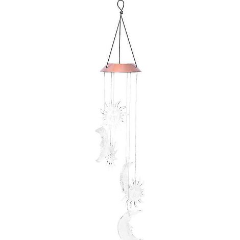 1 carillon solaire lumineux pour cour et jardin (1/3)