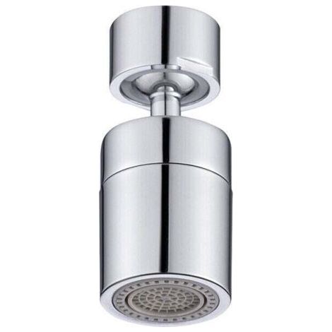 Aérateur de robinet pivotant à 360 ° 2 modes accessoire de robinet de cuisine de salle de bain réglable (1/5)