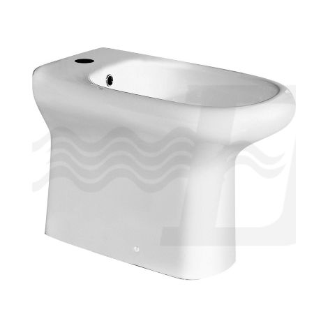Rak Ceramics Ninfea bidet filo muro erogazione rubinetto ceramica (1/4)