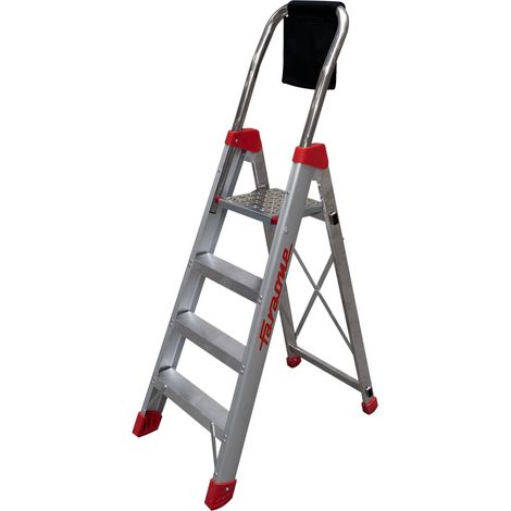 SCALA LADY4, ALLUMINIO PROFESSIONALE 4 GRADINI - DR LADY4 (1/3)