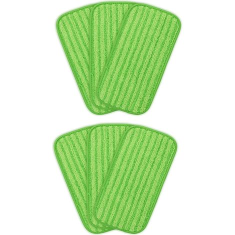 Lot de 6 lingettes de rechange en microfibre pour balai Swiffer WetJet (1/5)