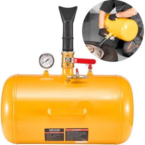 Canon à Air 37 - 9 L - Booster de Pneu avec Pression de Service 0 (1/5)