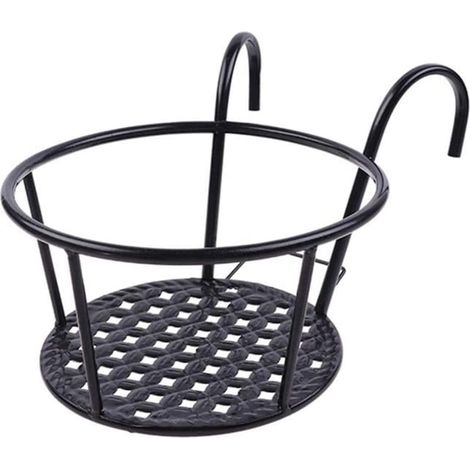 Jardinière avec rambarde Support pour plantes, porte pot de fleurs, balcon,, suspendu (1/5)