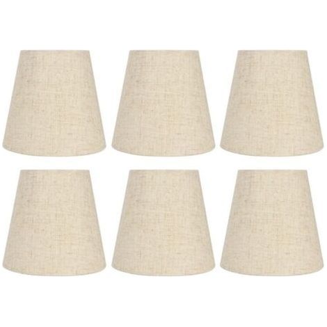 Gistuch 6-teiliges Set im nordischen Stil mit E14-Fassung für Kronleuchter, Steh- und Wandleuchten, Wohnaccessoires (1/5)