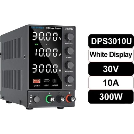 Gleichstromnetzteil, einstellbare Ausgangsleistung, Digitalanzeige, NEU DPS3010U, 220 V-b (1/2)