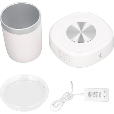 Support de boisson 36W blanc, refroidisseur et réchauffeur de tasses pour café, lait, bière, bureau, prise UE 100-240V (1/5)