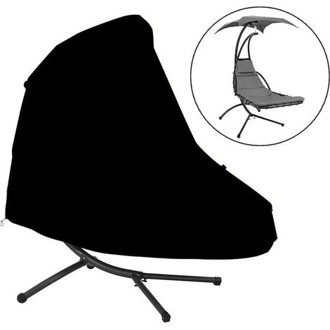 Housse de Chaise Longue Suspendue ,en Tissu Oxford 420D pour Balancelle de Jardin, Véranda, Pelouse, Protection de Meubles,1 pcs (1/5)