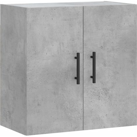 Maison Exclusive - Mobile a Parete Grigio Cemento 60x31x60 cm in Legno Multistrato