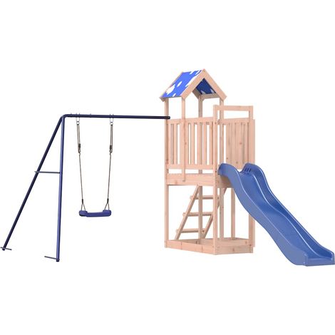 Maison Exclusive - Spielturm Massivholz Douglasie