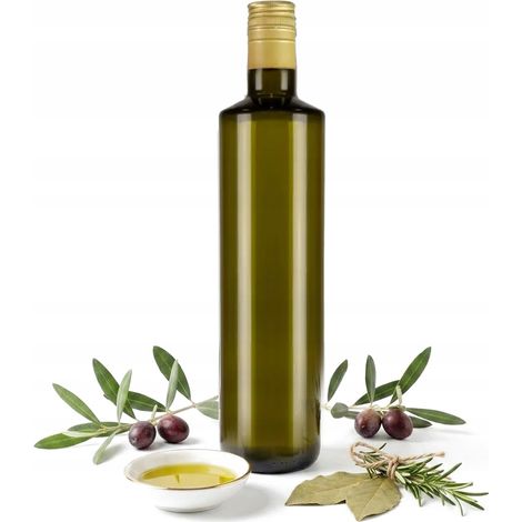 DORICA OLIVE Botella 500ml para aceite de oliva y zumo + TAP脫N