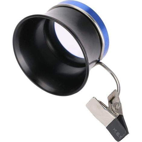 10x Loupe de Lunettes à Clip, Loupe de Lunettes Professionnelle, Loupe de Lunettes en Alliage D'aluminium pour Mécaniciens Horlogers Photographes Bijoutiers (1/5)