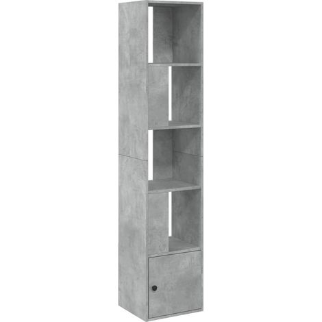 Maison Exclusive - Libreria Grigio Cemento 40x36x189 cm in Legno Multistrato