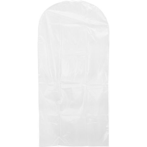 Set mit 5 Staubschutzhüllen für hängende Kleidung, Anzüge und Mäntel, Aufbewahrungstasche für Kleiderschränke, 60 x 100 cm (1/5)