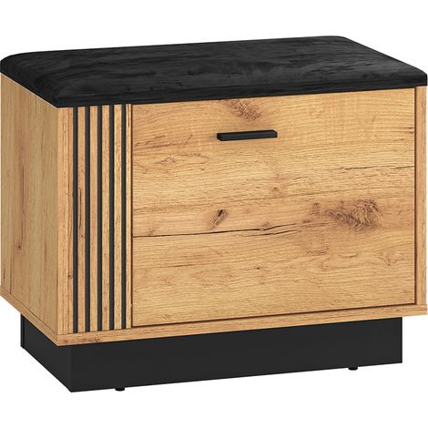Banco zapatero 1 puerta Nilo Madera (1/4)
