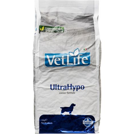 FARMINA Vet Life UltraHypo Canine Trockenfutter für Hunde, 12 kg