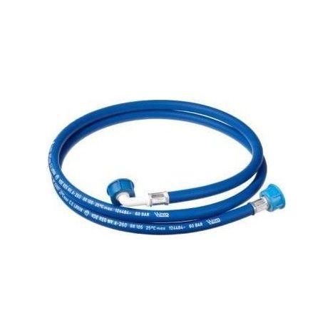 WPRO TAF208 Tuyau d'Alimentation Droit/coudé - femelle/femelle - 2 m pour Lave Linge