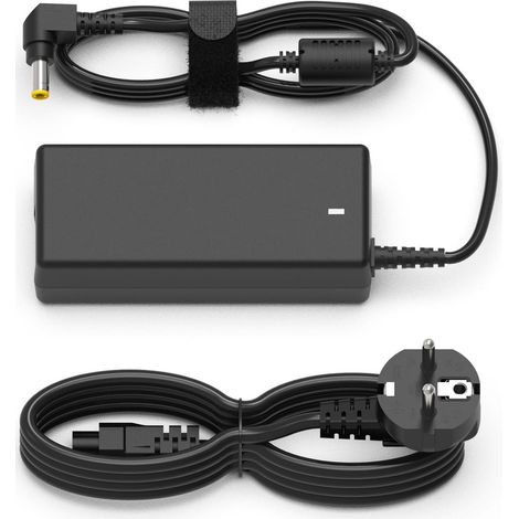 65W Chargeur Ordinateur Portable Compatible avec Toshiba Satellite C50 C55 C70 C70D C655 C55D C660 C670 C850 C855 C855D L55 L775 L755 L750 L655 L500 L550 Compatible avec ASUS PC Alimentation (1/5)