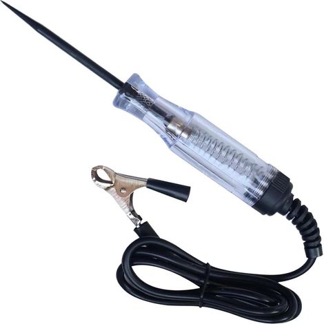 Testeur De Circuit Automobile - Stylo Testeur Lumière Voiture - Outil de Diagnostic Voltmètre Stylo Électricité Automobile pour Véhicules Électriques Prise de Terre Utilisation Quotidienne Moto (1/5)