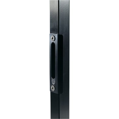 Gâche à encastrer pour profils carrés de 40 mm - sans thermolaquague -Locinox - (1/3)