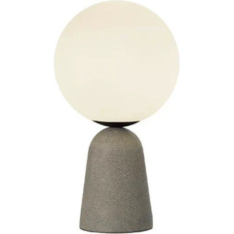 Lampe à Poser Hoby Béton Gris Gm (1/2)